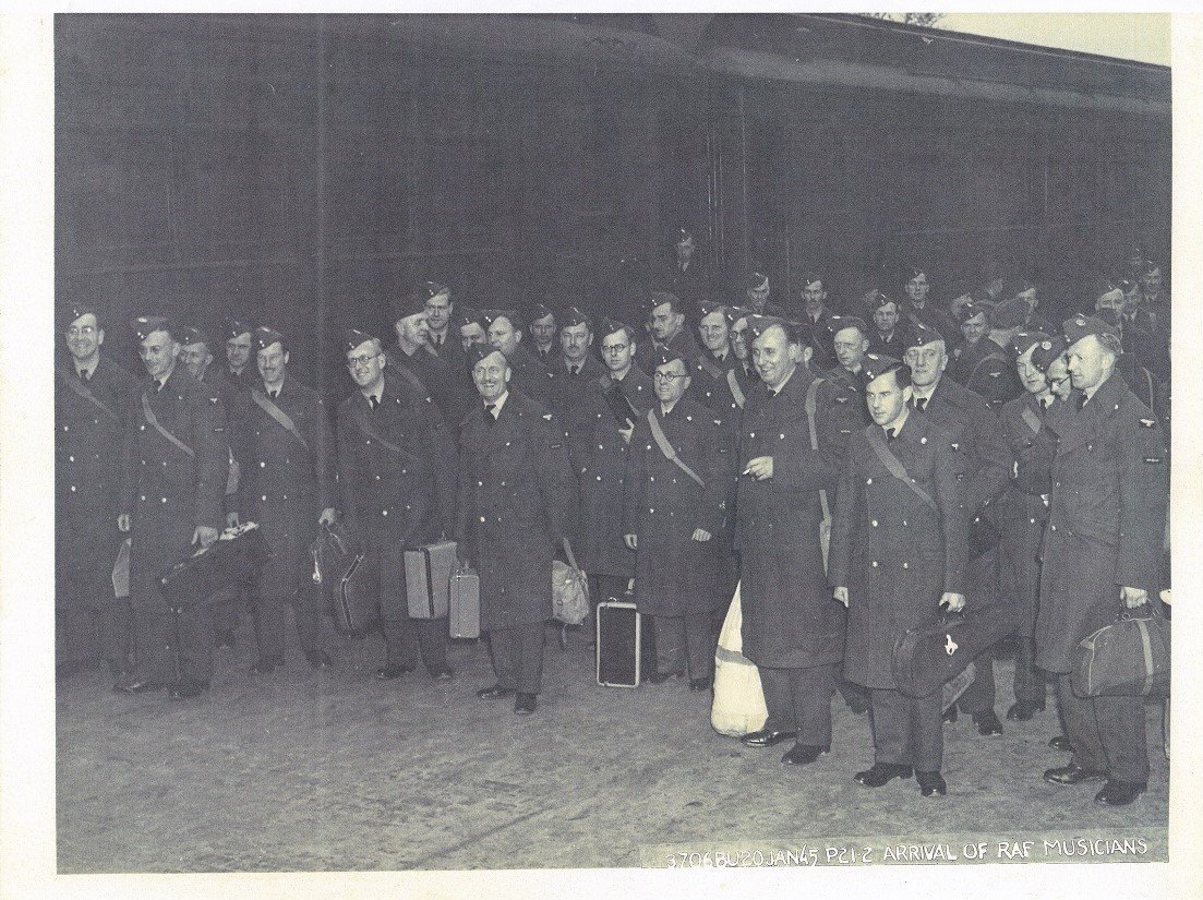 In 1939, aged 19, he was invited to join the RAF Symphony Orchestra. This ensemble was an expansion of the existing RAF Central Band, and at a time when most orchestras had shut down for the duration of hostilities it included many of the leading London players.