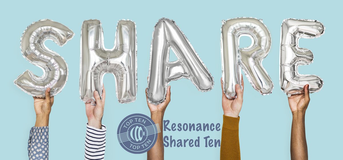 TheResonanceLab's tweet photo. (Resonance Shared Ten) Listen to the top ten shared songs on Resonance!
https://t.co/wmicevzjQe
#letsresonate #resonance #music #musicsharing #socialmusic #song #playlist #songoftheday #musicoftheday #musiclovers #resonancesharedten #sharedtopten #musicsocialnetwork https://t.co/zSvY4DqXkx