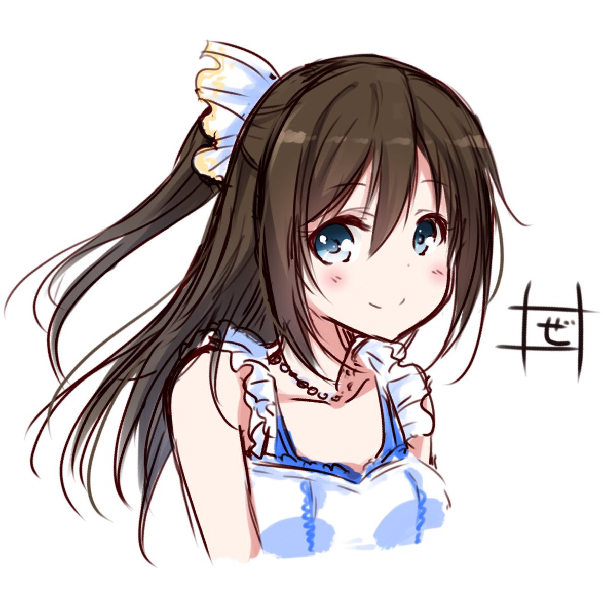 桜坂しずく 「おやすみなさい? 」|ぜろのイラスト