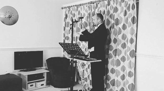 cgsinfonia's tweet photo. We’ve been busy recording from home over the last few days. Look out for our new video with @SampsonCarolyn, coming soon! https://t.co/Kk6ZgMkCc2