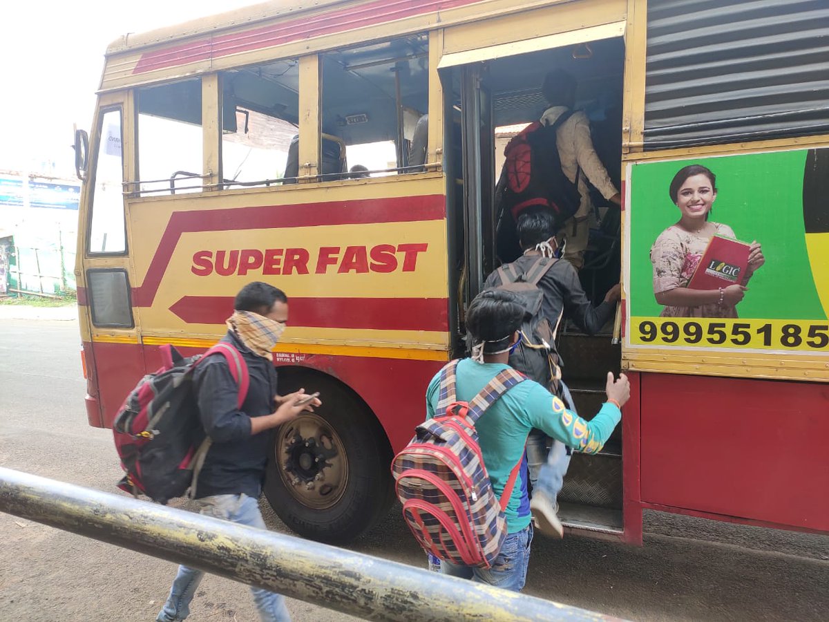 chcpulpally's tweet photo. മെഡിക്കൽ ചെക്കപ്പിന് ശേഷം പുൽപ്പള്ളി ഗ്രാമപഞ്ചായത്തിൽ നിന്നും നാടുകളിലേക്കുള്ള ആദ്യ ഘട്ട അതിഥി തൊഴിലാളികളുമായി കെ.എസ്.ആർ.റ്റി.സി ബസ് ഇന്ന് പകൽ 8:30 മണിക്ക് യാത്ര പുറപ്പെട്ടു. ഉച്ചയ്ക്ക് ശേഷം കോഴിക്കോട് നിന്നും ട്രെയിനിൽ ഇവർ യാത്ര തിരിക്കും #Jharkhand #COVID19 https://t.co/kASdkhJhwn