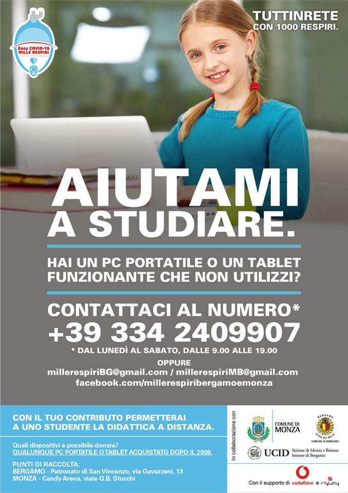 giordi63's tweet photo. Notizia molto importante da diffondere il più possibile. https://t.co/pGdj9zEex0
Grazie a @bglug_it @FABLAB_BERGAMO @ComunediBergamo #ComunediMonza 
chi avesse tablet e pc da donare visiti il sito ci sono tutte le indicazioni. https://t.co/MsH2oNGXLN