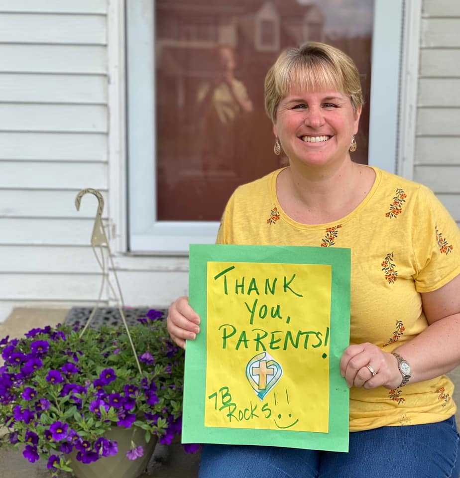 AtownDioceseEDU's tweet photo. THANK YOU PARENTS! Our schools have declared this week #ParentAppreciationWeek in honor of the TREMENDOUS work parents are handling as learning happens at home. We are so grateful for the home and school partnership! #InspiringSouls #TransformingMinds https://t.co/2nDJX24x68