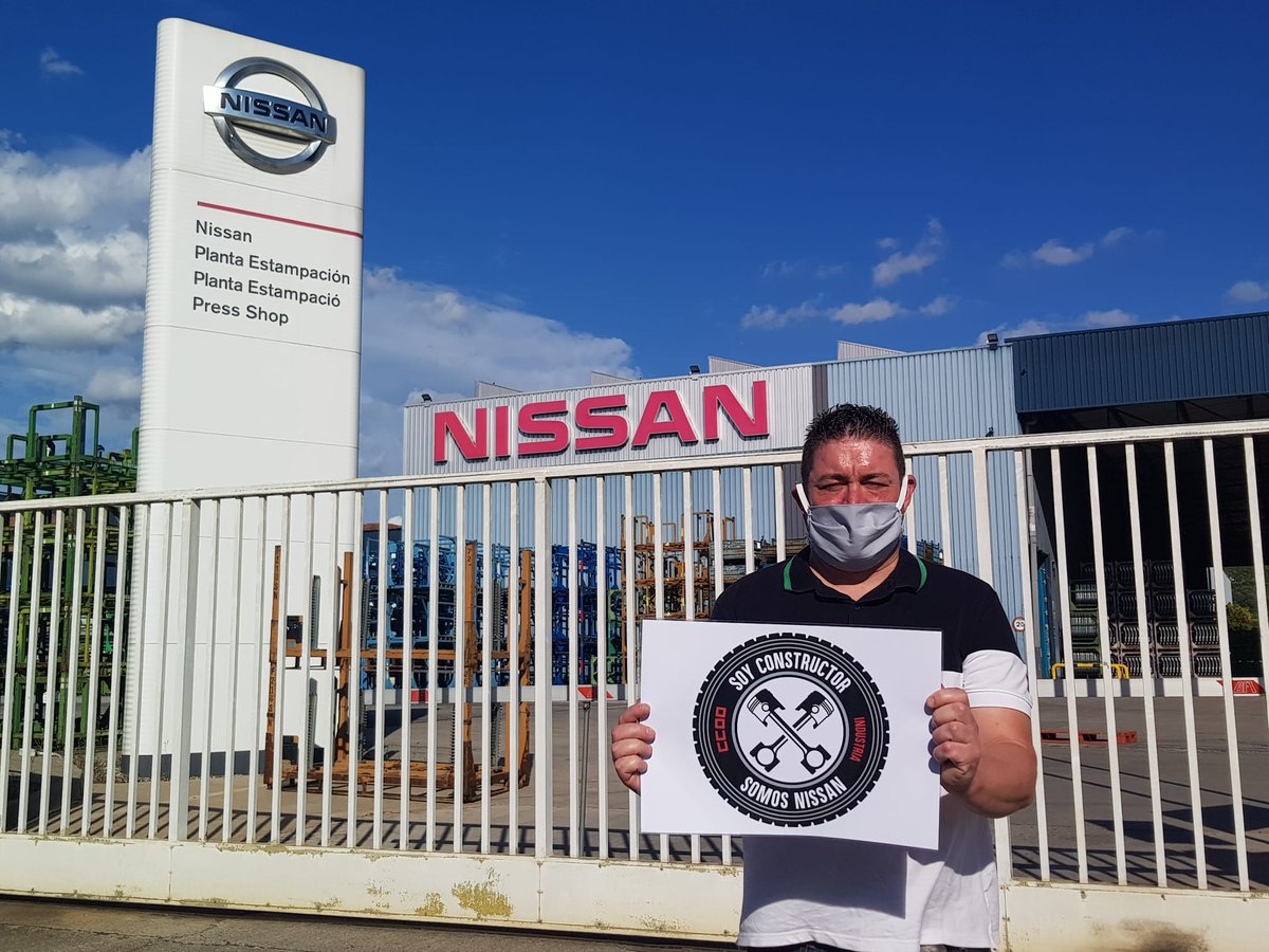 Industria_CCOO's tweet photo. Hay en riesgo miles de empleos en nuestro país, en lo que puede ser la mayor crisis industrial de España este año. El sector necesita sentirse respaldado por el Gobierno, que debe ser protagonista en este asunto. #SoyConstructorSomosNissan @Nissan #FuturoParaNissanYA https://t.co/zinRM66dB8