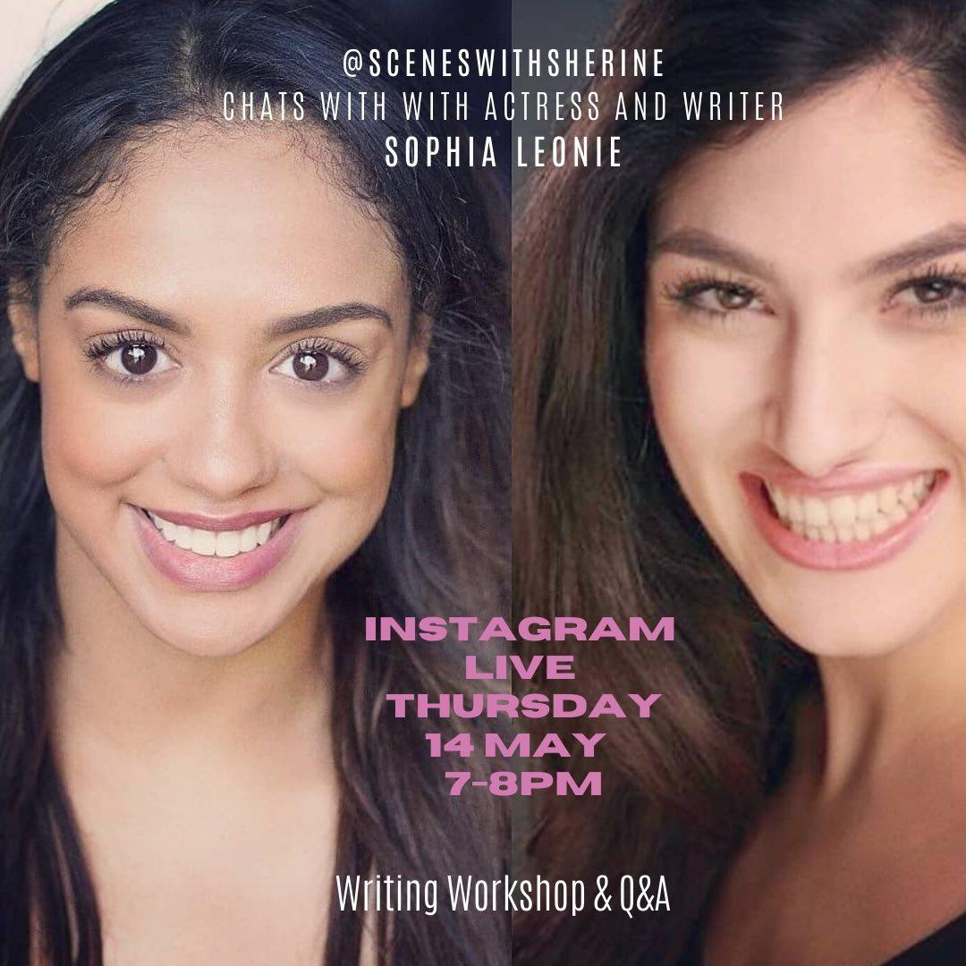 IG LIVE ON DEVELOPING THE OPINION WRITER IN YOU with the talented <a href="/Mssophia_leonie/">Sophia Leonie</a> this Thursday at 7pm -8pm 
Come join and follow @sherinec88 on twitter and scenewithsherine on instagram