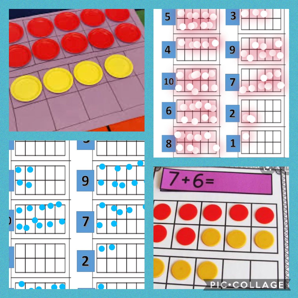 CGPrimary's tweet photo. Gwaith Bendigedig! Class 7 have been completing work on ten frames! #cgpmaths https://t.co/n4Zlw7iRQO