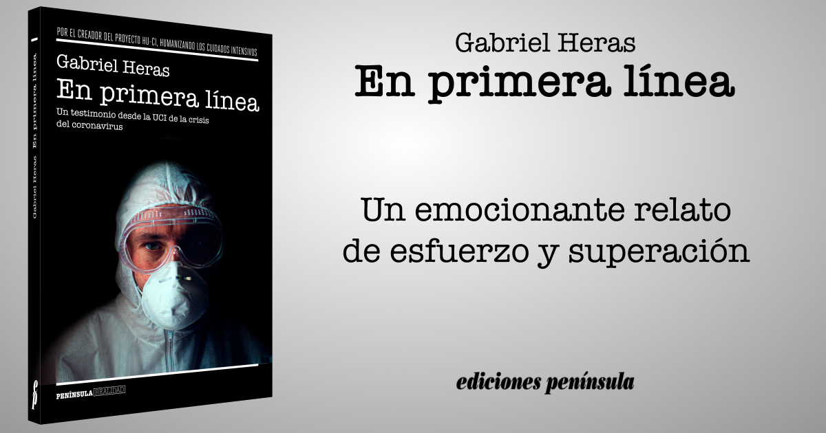 "En primera línea"

En estos tiempos locos, a veces suceden cosas increíbles.

Una llamada, una propuesta. 9 de Abril.

Y en un mes, un nuevo hijo: el libro que siempre quise escribir. 192 páginas de reflexión y vivencias en primera persona que sirva para transformar la #Sanidad