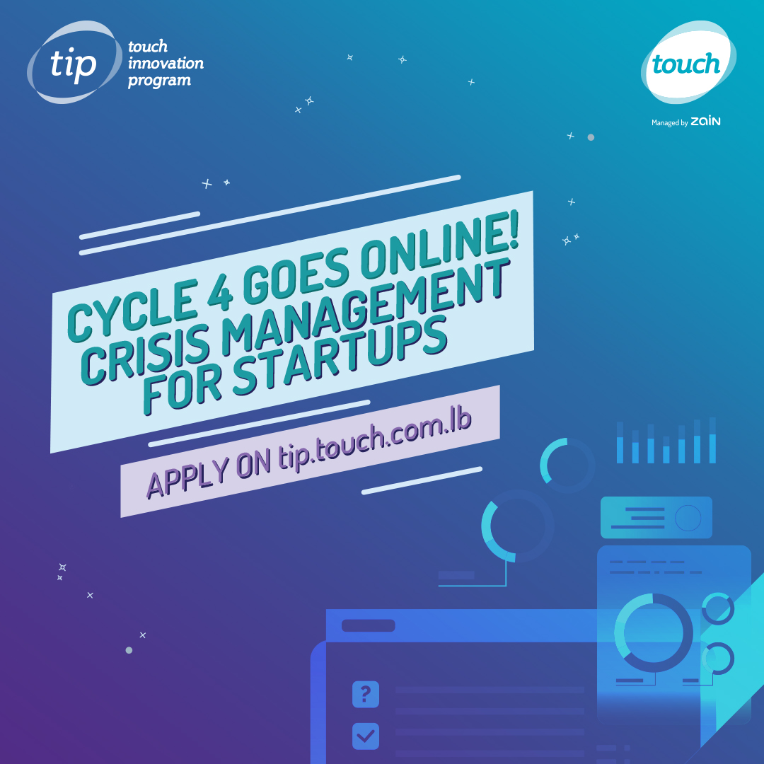 touchLebanon's tweet photo. #touchInnovationProgram goes ONLINE in its 4th cycle focusing on crisis management for startups!
Apply now to the program to benefit from exclusive access to workshops, experts of the ecosystem, business matchups, and more! 
https://t.co/tSFuKIJPnM
Deadline: June 4, 2020
#TIP https://t.co/Cu4jv32LCW