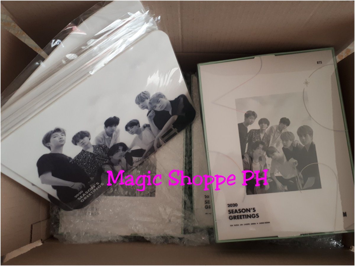 MagicShoppe07's tweet photo. #MagicShoppeGames #Game_2
Prize:BTS Seasons Greetings 2020
~30 slots only
~Up to 3 slots only per person
~First to comment basis. Write "ME"
~We will chose the winner thru random picker.
~Price per slot: P100
~Payment when all slot are taken.
~MOP: Gcash/BPI
~No cancellation https://t.co/3bdjZQXlJG