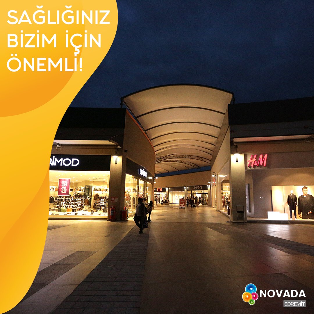 novadaedremit's tweet photo. Novada Edremit açık yapılı mimarisiyle ve düzenli olarak yapılan hijyen çalışmalarıyla rahat ve temiz hava alabileceğiniz güvenilir bir nokta olmaya ve ihtiyaçlarınızı karşılamaya devam ediyor. 

#Novada #NovadaEdremit https://t.co/AOaCl1aZHt