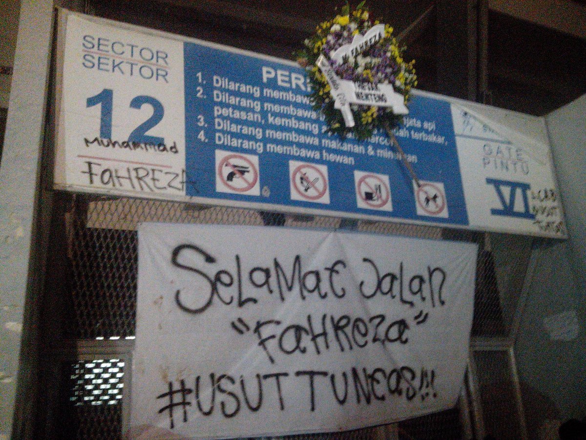 badfinisher's tweet photo. Sudah 4 tahun lalu ya, tetap tenang Fahreza. #neverforgottenneverforgiven https://t.co/YbORiupYQk