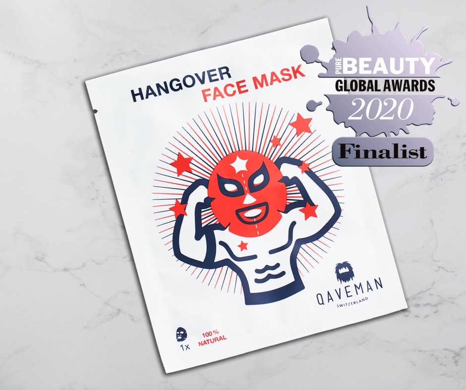 Qaveman_com's tweet photo. Tomorrow it's a big day for Qaveman! 🤩
We will take part in the live announcement of the winners of the @PureBeautyMag Global Awards 2020, where we are among the finalist with our Hangover Face Mask. 
Finger crossed! 🤞😎 #PureBeautyGlobal https://t.co/PHS45Vf6R4
