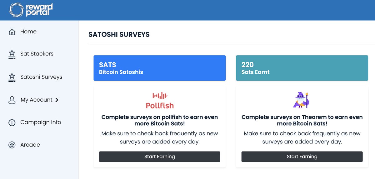 RewardPortal_'s tweet photo. Tired of waiting for your next turn on a #BitcoinFaucet?
Earn #Bitcoin Satoshis for completing Surveys on https://t.co/WjqASPBiBX!
⚡️🚀 https://t.co/ggSO5XlueF 🚀⚡️
$BTC #freesats #EarnWithRP https://t.co/dWZhwvG7Rf