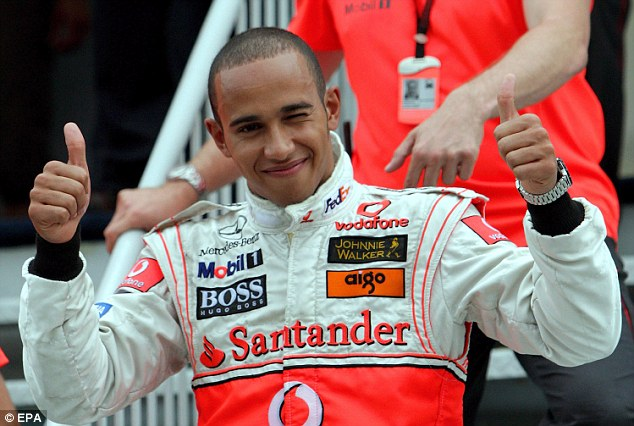 F1 drivers have only their necks to hold their ten-pound heads upright and in an 8-G corner their heads can have effective weights of 88 pounds.That is the average weight of a 12-year-old. In 2007, Lewis Hamilton had a 14-inch collar size, today he’s got an 18-inch collar.