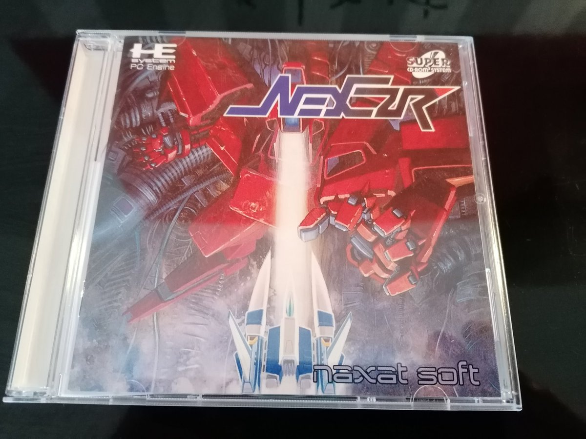 ffdek's tweet photo. Petit arrivage du jour.
Je l'aurais attendu celui là. 😅
Un shoot sur PC Engine que je désirais ardemment.
#Nexzr #NaxatSoft #PCEngine #Shmup https://t.co/doc15GC7ht