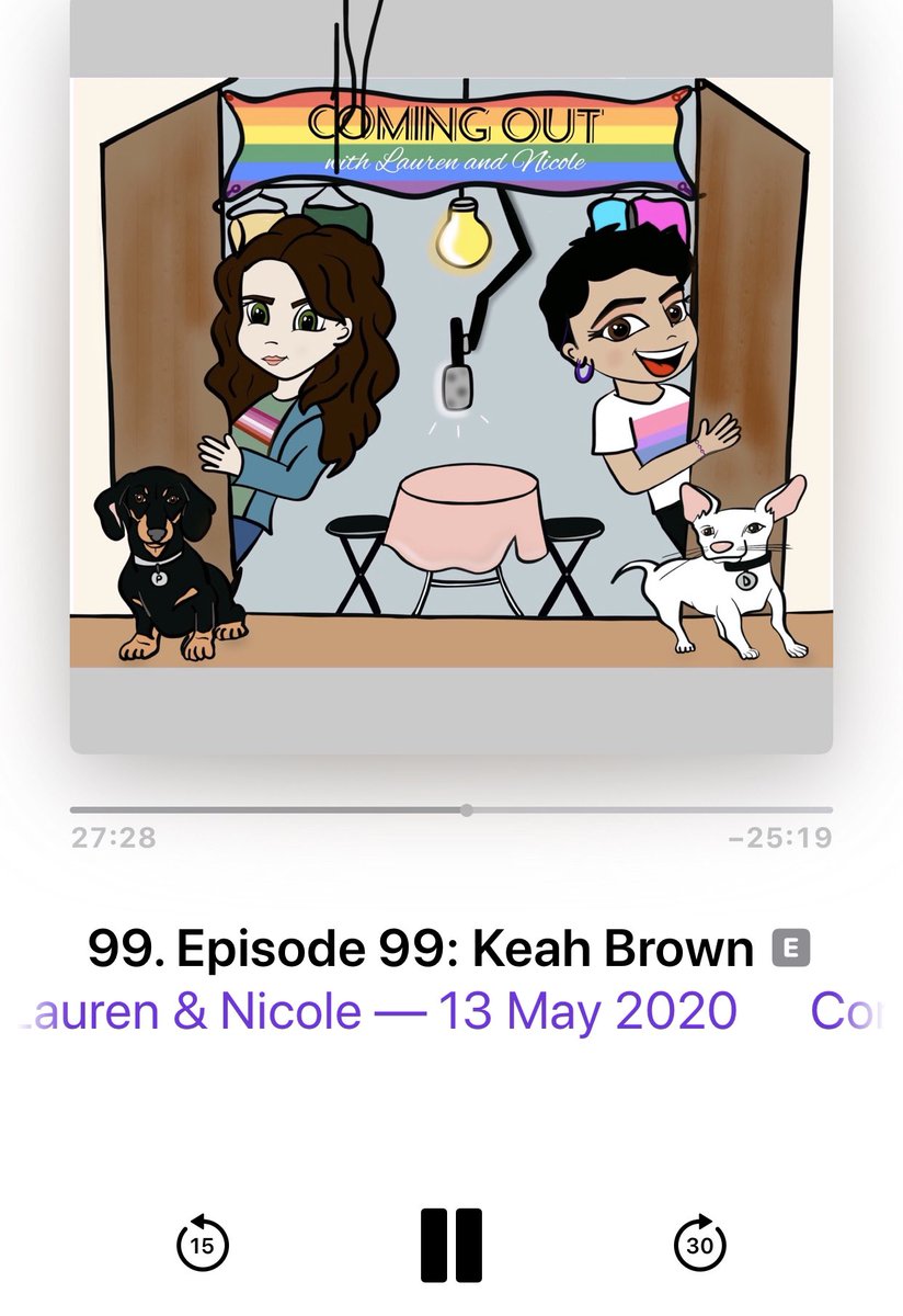 SueNowhereboy68's tweet photo. EPISODE 99 !!!! THAT TIME AGAIN OUT NOW SO BRILLIANT PLEASE SUBSCRIBE ππ....FANTASTIC!!!!! WTG AGAIN NIC ππππππ»MUCH LOVE XXX AND LAUREN ππ»ππ»π xx @nicolepacent @lauren_flans @comingoutpod #findricki #lesbian #gay #bisexual #trans #queer #pride #loveislove #cominout https://t.co/HAw0SjsHrp