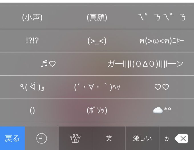 このタグを見た人は顔文字の履歴を晒せのtwitterイラスト検索結果