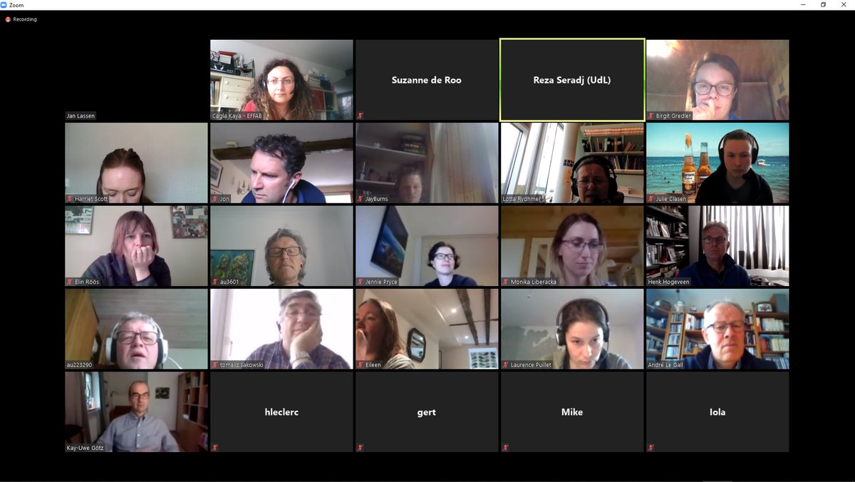 GenTORE_H2020's tweet photo. We have finalized our 3rd AM with a very interactive and participatory session on #FutureCow and how we think the #traits will improve and #beef &amp; #dairy #productionsystems evolve in 2040. The results from this session will soon feed new discussions.  https://t.co/4fuWDewn0S https://t.co/P2H7EoBFLX