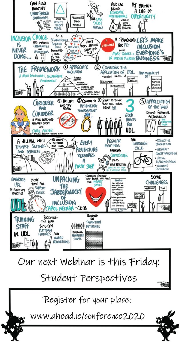 aheadireland's tweet photo. A picture says so much - Catch up on our #AHEAD2020 Week 7 Webinar #FET #FETPractice focus and #Inclusion #DiverseLearners This Friday #AHEAD2020 the players are @msmaryquirke, @mccartpm, @Carcher_PD & Dr Stephen OβNeill & Carol Neenan. #UDLinFET https://t.co/JeqxmgyyWM