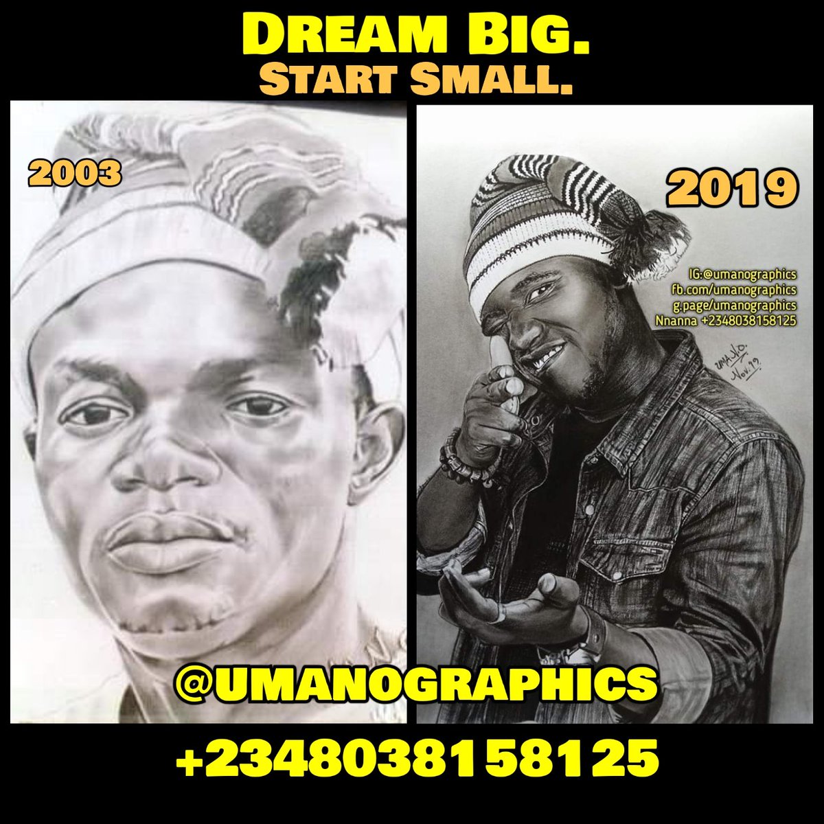 nnanna_uma's tweet photo. @larrykim The best is certainly yet to come.
#Art #PencilArt #HyperRealism #NUmaTips #PencilPortrait #Motivation #KeepMovingForward #DreamBigStartSmall https://t.co/33u7H3e9SV