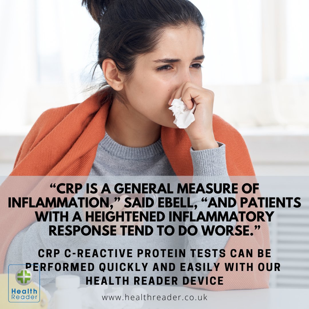 HealthReaderUK's tweet photo. Study seeks risk factors for COVID-19 severity

Read more: https://t.co/xP0LrhH2FM

CRP C-REACTIVE PROTEIN tests can be performed quickly and easily with our health reader device.

For more information please visit our website

https://t.co/nPxYda2cnf https://t.co/TAB5pAwKf3