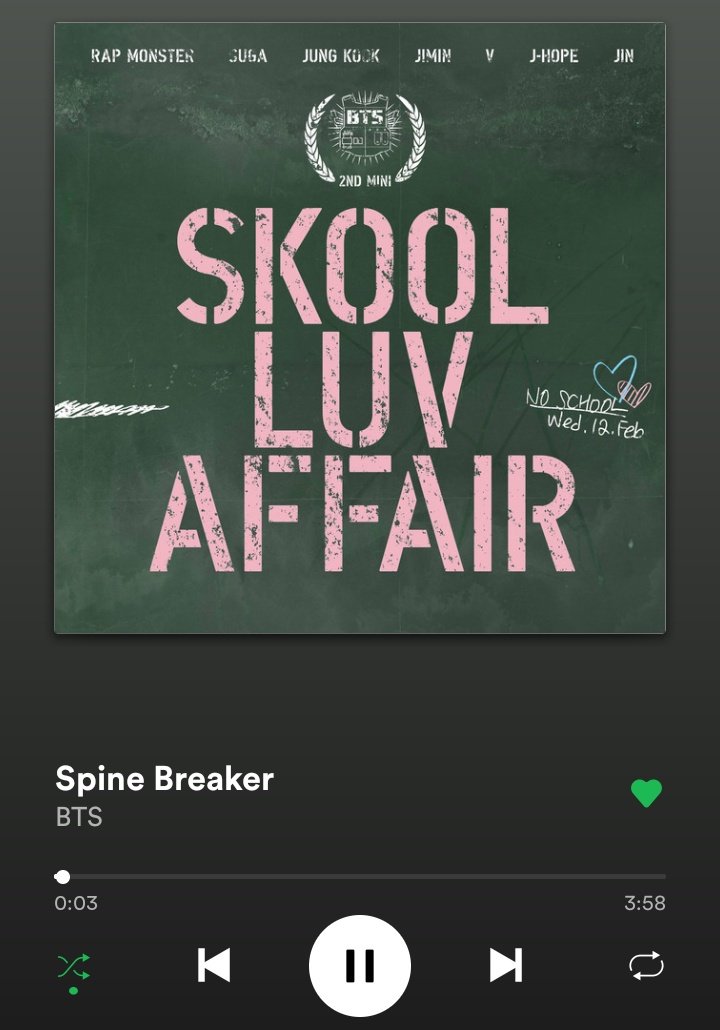 Spine Breaker (Skool Luv Affair - 2014) #BTS    #방탄소년단    @BTS_twt 