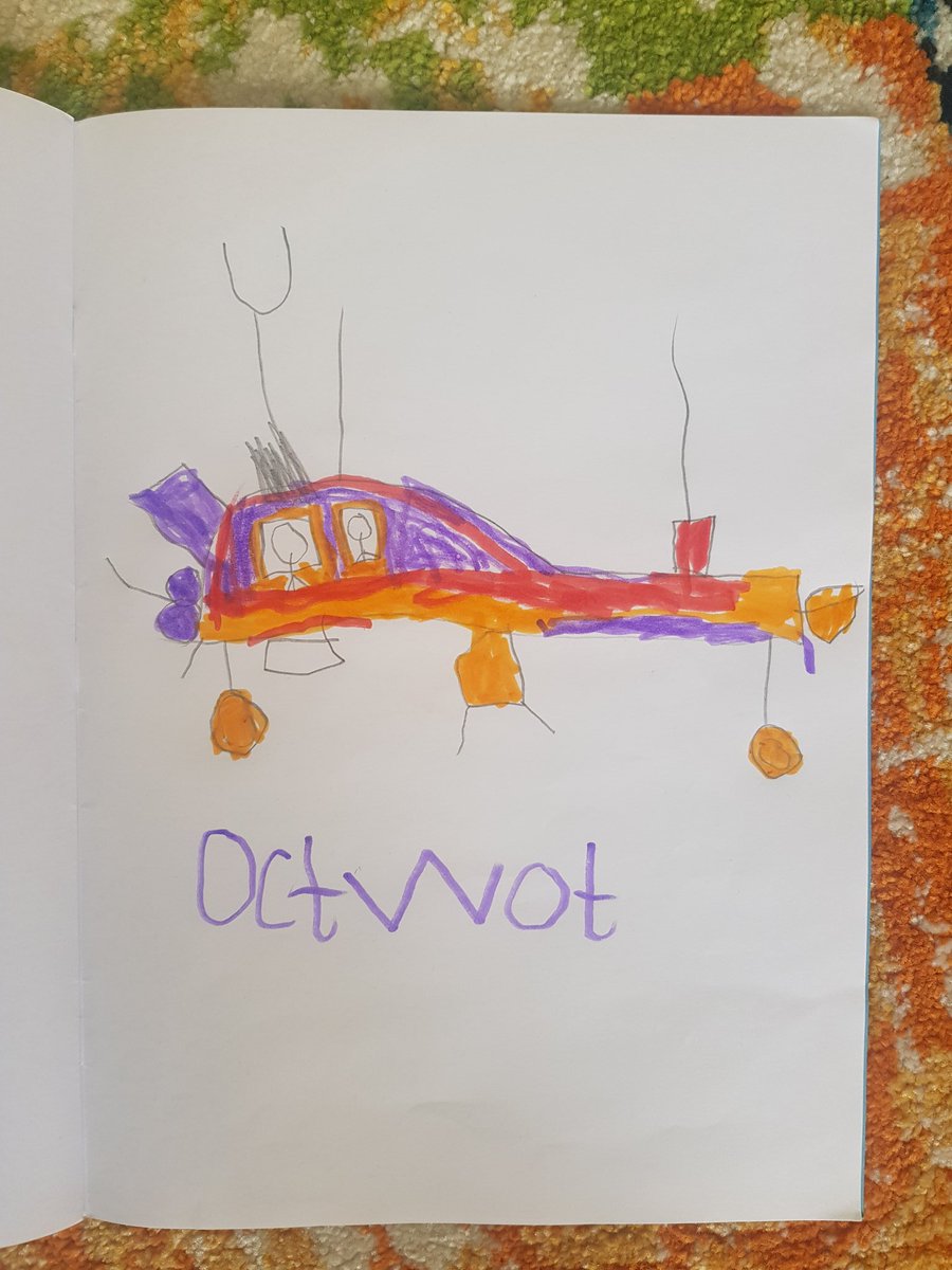 CarrieESpear's tweet photo. @EYFSButterflies Hugo's cool Rocket League Car. 😁 https://t.co/92mnExzm8b