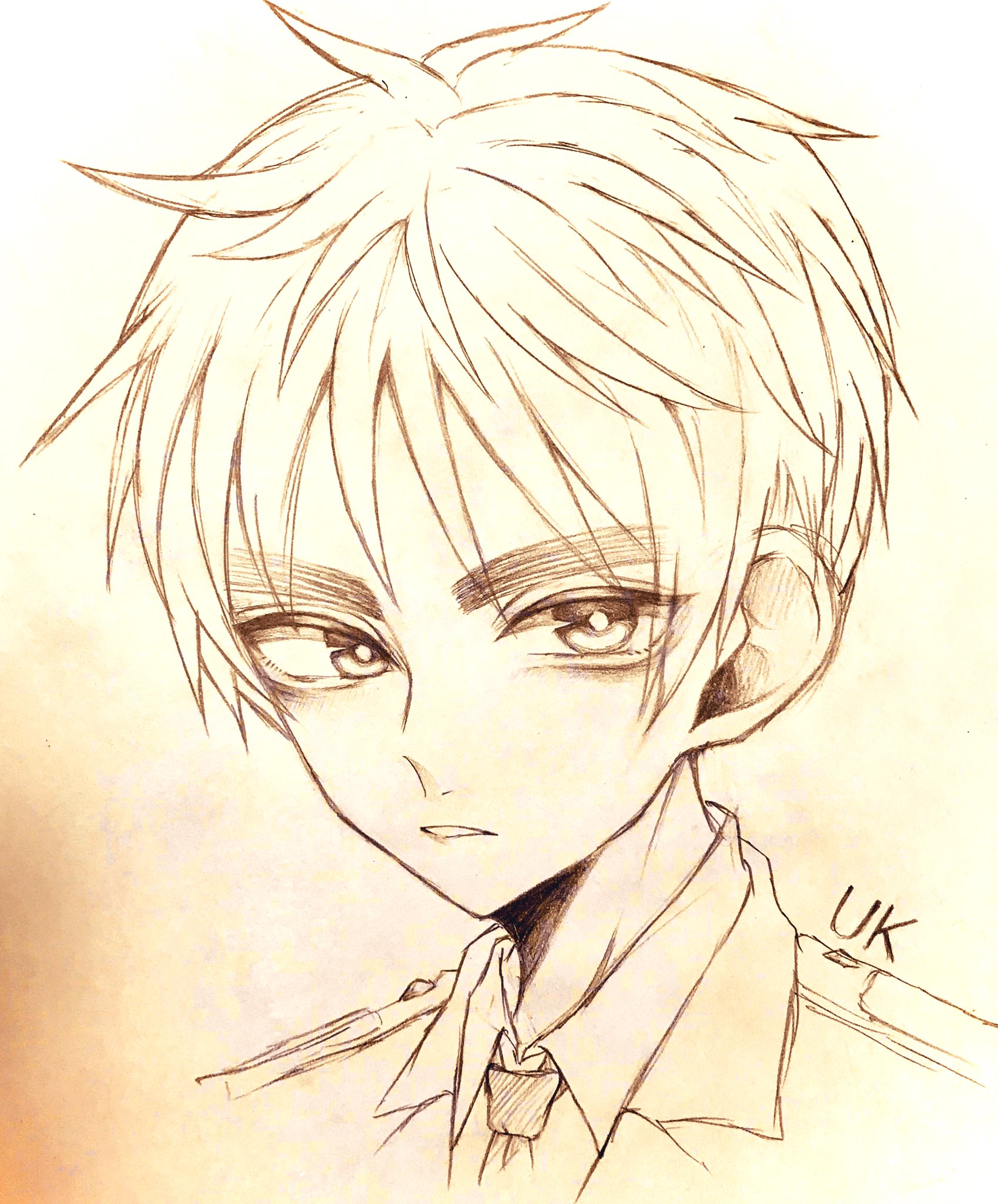 Twitter 上的 Aneria どうしても描きたかった眉毛紳士様 元ヤンでツンデレとか最高かよ イギリスめっちゃ推せる ヘタリア ヘタリアお絵描き好きな方と繋がりたい 絵描きさんと繋がりたい アナログイラスト T Co Hhlrg5emt5 Twitter