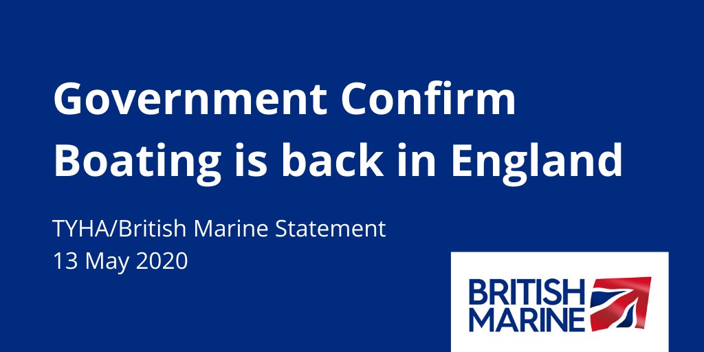 britishmarine's tweet image. British Marine is delighted to confirm that, from today, all forms of watersports, including the use of privately-owned motorised craft, can go ahead. 
Read the full statement  👉 ow.ly/vPZl50zEUOE