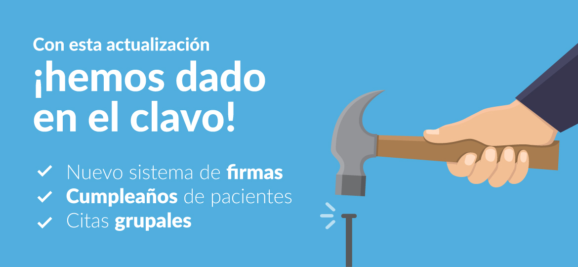 ¡Tenemos nueva actualización!Nuevo sistema de firmas, citas grupales y cumpleaños. Aquí tenéis toda la info 👇👇😉
blog.clinni.com/firmas-cumplea……/