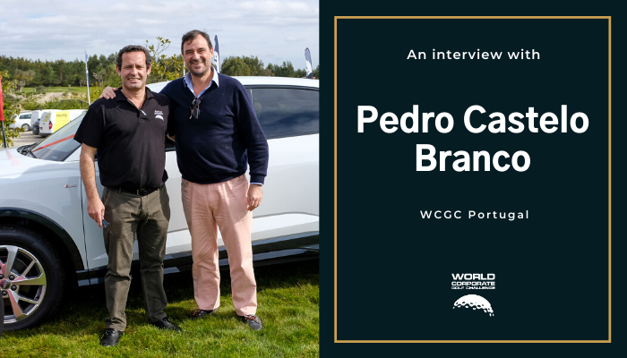WorldPortugal's tweet photo. Pedro Castelo Branco is the licensee of the World Corporate Golf Challenge in Portugal.
We wanted to know what does he think about how golf and clubs will respond to the reopening in Portugal. 
https://t.co/704R29f0Ru
#wcgc #golftattoo https://t.co/AKOnBRe3Ml