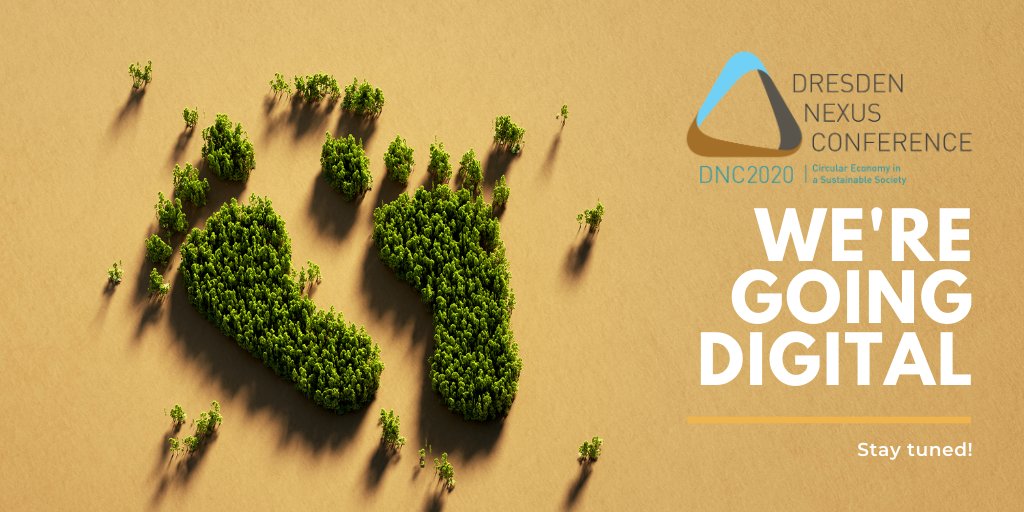DresdenNexus's tweet photo. The #DresdenNexusConference is going online! @UNU_FLORES, @tudresden_de, and https://t.co/bs4e29jCC5 will be taking the #conference on "#CircularEconomy in a Sustainable Society" to a #virtual format. Watch this space for new updates. Stay tuned! https://t.co/0e1dmZlqyI https://t.co/dNDYfSut9a