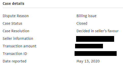 Accidentally sent our translation payment to an incorrect paypal owned by our translator when he was younger. He no longer has access to that account so we initiated a chargeback.  @AskPayPal decided to let that account keep the funds. The seller wants us to have our money back.