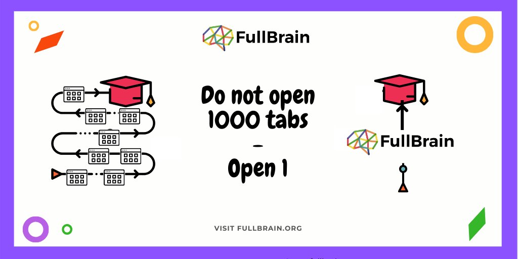 fullbrain_org's tweet photo. Do not open 1000 tabs - Open 1
#fullbrainit #challenge
#100daysofCode #100daysofMLCode #learning #knowledgeable #studyathome #covid19 #startup #datascience #learningisfun #community #studyathome #covid
#study #learn #python #code #startup #crazy #slogan #knowledge
#pain https://t.co/dBIUhSAm7t