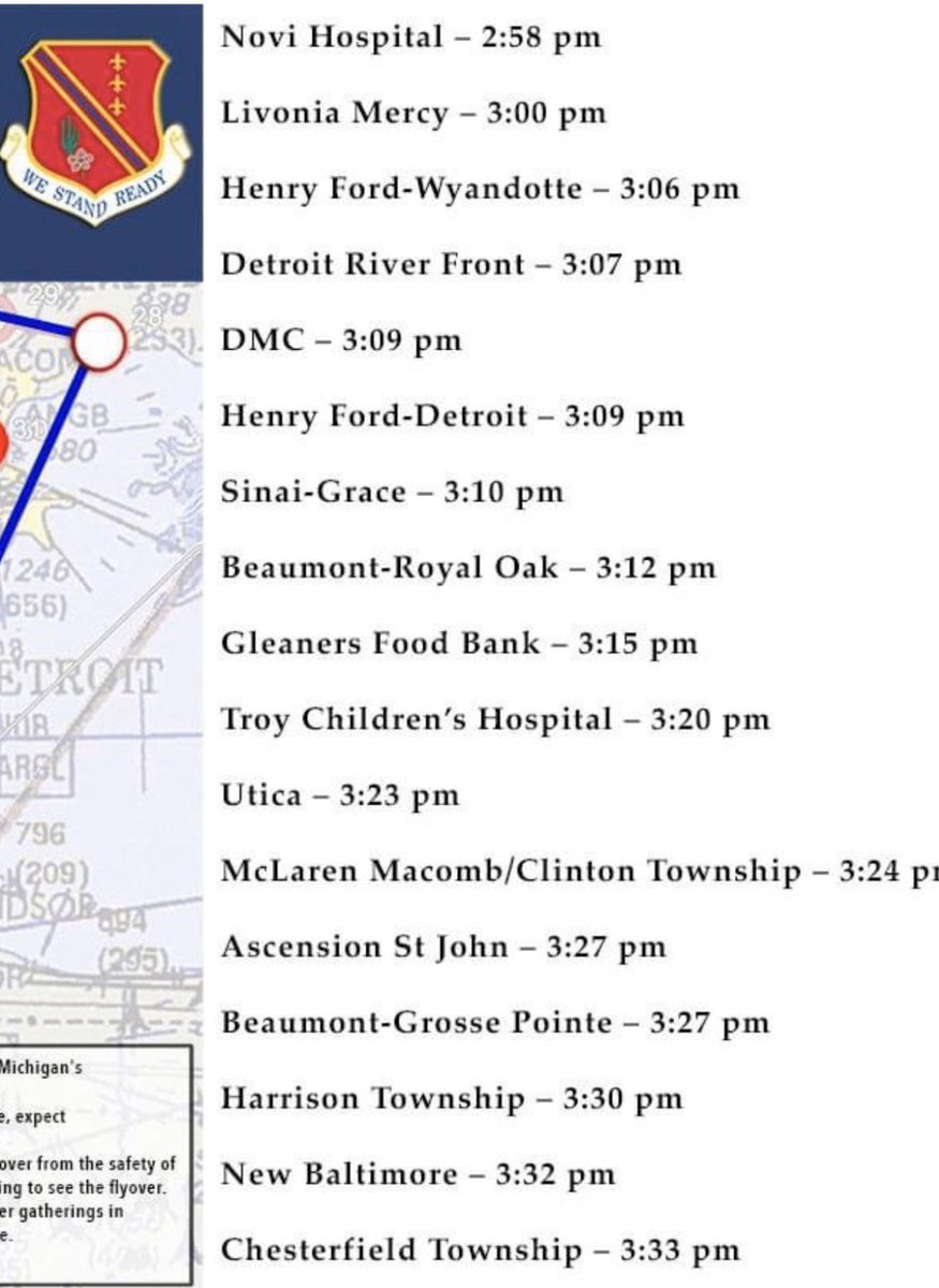 #MichiganStrong 127th Wing Flyover today! 🙌🏻❤️