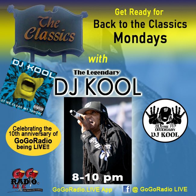 Legendary DJ Kool DC tweet media