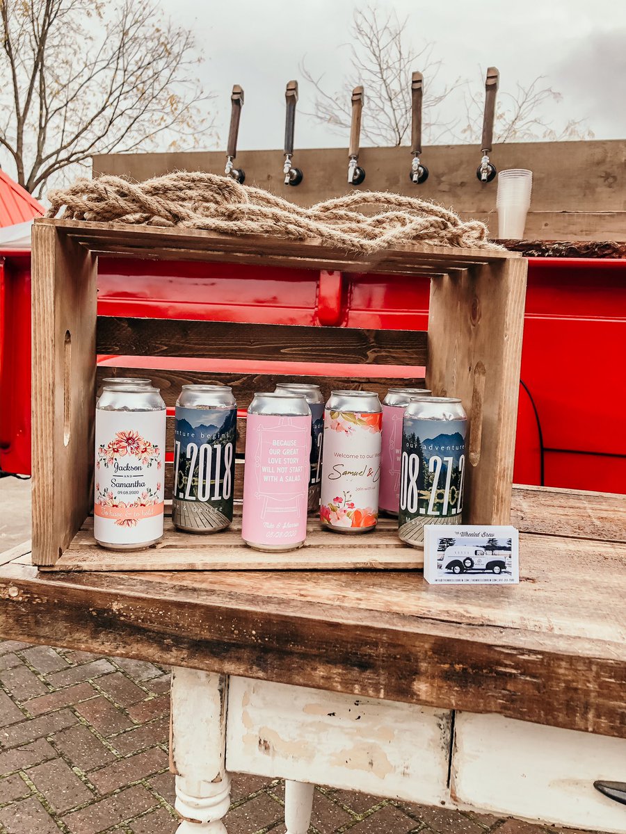 thewheeledbrew's tweet photo. Custom craft beer cans for corporate or wedding gifts? #ontariocraftbeer https://t.co/mpeEMyxUxI