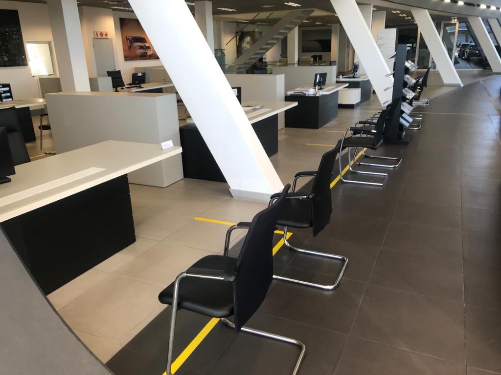 JezzaMaqasa's tweet photo. When Sanitation and Hygiene is paramount in a business, and safety is placed before anything . #audisandton they are ready to serve their clients/customers in the most convenient way possible. #togetherwithaudi #alonetogether https://t.co/F1X9eOz8yW
