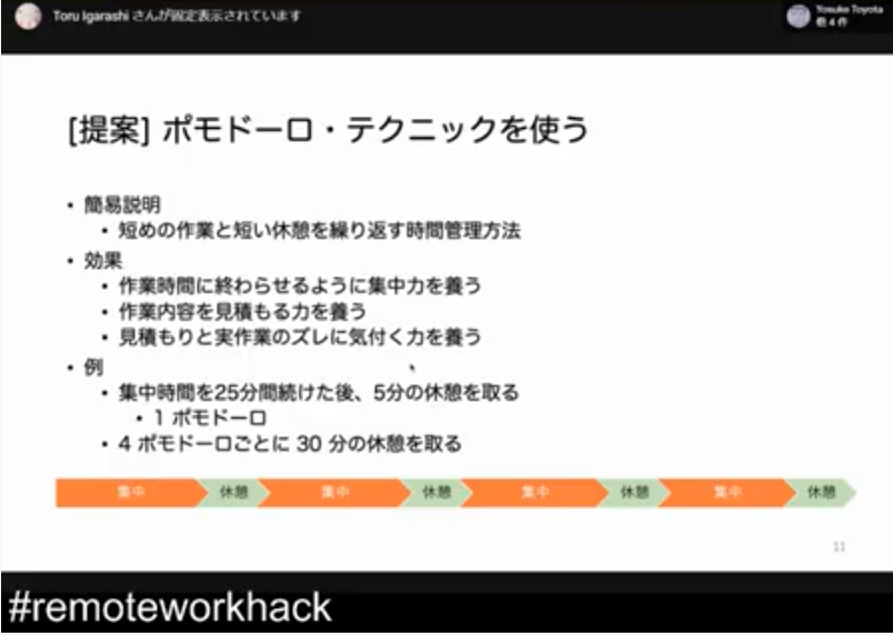 sogaoh's tweet image. #remoteworkhack なるほど