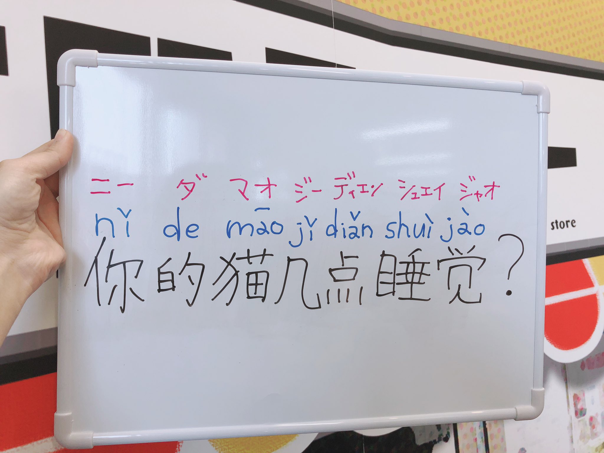 ７ セブンウップス Maiko 今すぐ使えない中国語講座 あなたの猫は何時に寝ますか ここぞと言う時にドヤ顔で使ってね 今すぐ使えない中国語講座 猫はマオ マオぴえんわろた ぐしけん T Co Rxriryhlnu Twitter