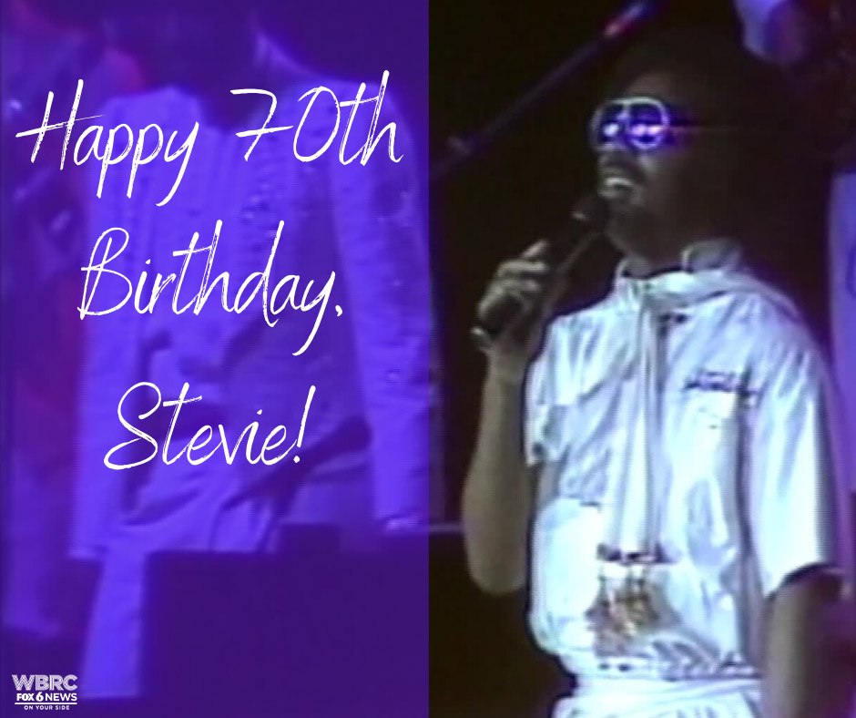 Happy birthday Stevie Wonder! 