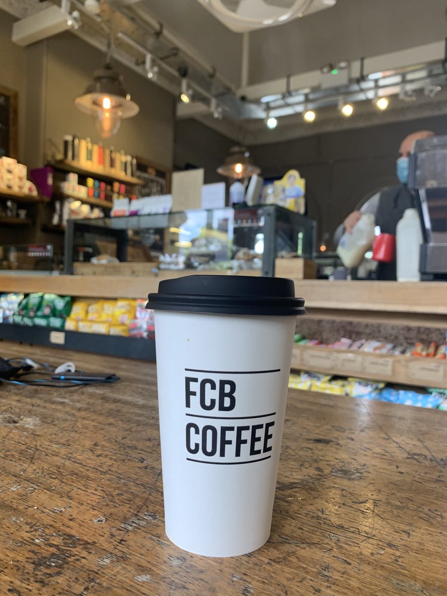BaxterSimonw's tweet photo. Thank goodness that ⁦@FCBCoffee⁩ is now opened at Denmark Hill! Small things like a brilliant cup of coffee can cheer me up! Plus the fruit &amp; veg stall is here! ⁦@36ReasonsSE5⁩ ⁦@SE5Forum⁩ #supportlocaltraders #coffee#se5 https://t.co/btPnwY99bO
