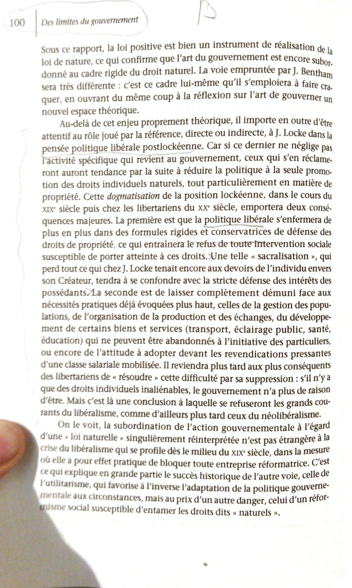 Il y a la crise de la gouvernementalité qui ouvre la voie à l'intervention du gouvernement 3/12