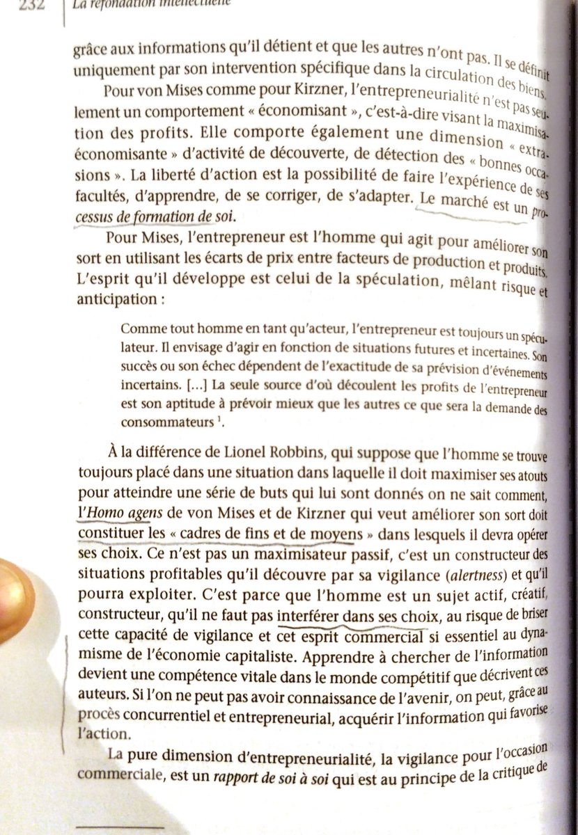 On continue sur le sujet néolibéral et la la figure de l& #39;entrepreneur 8/12