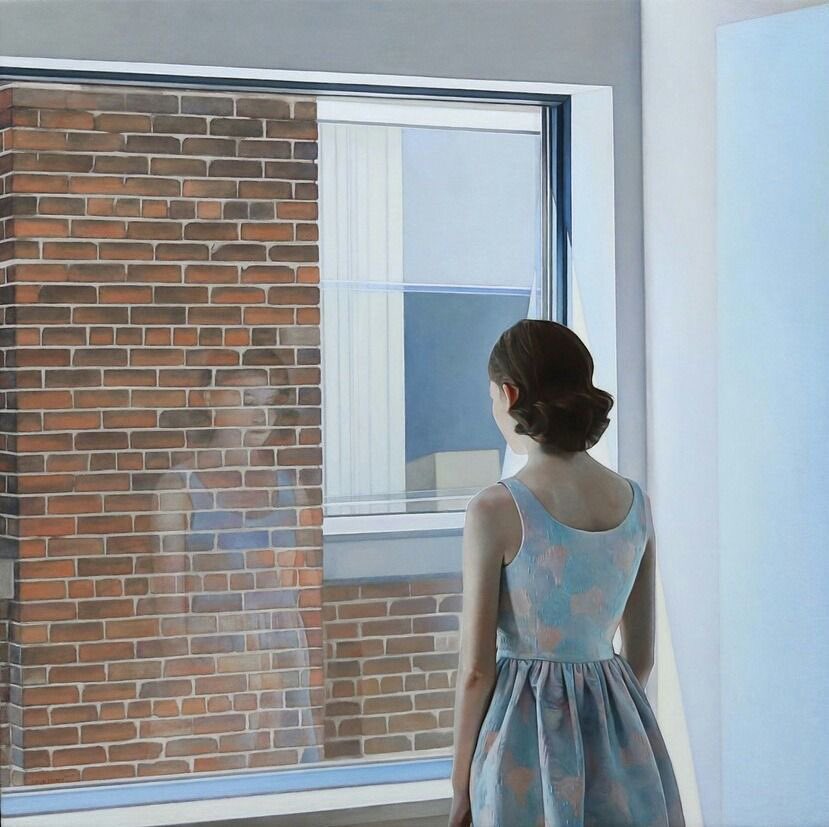 Jopolkadot's tweet photo. “In solitude we give passionate attention to our lives, to our memories, to details around us”

 Virginia Woolf

Artwork © Shaun Downey https://t.co/KfFTYNSgSy