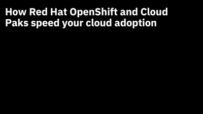WLarcade's tweet photo. How Red Hat OpenShift &amp; Cloud Paks can speed your cloud adoption https://t.co/EvVOrDu5y0 https://t.co/qrMmXby7w6