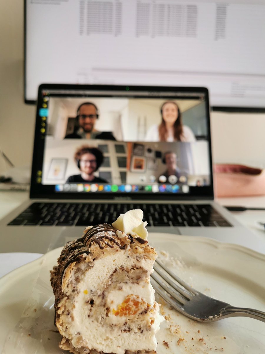 movetostockholm's tweet image. We keep each other updated when we will sign off for some time or if we won’t be available fo some reason. We also try to have fun breaks together sometimes like virtual fikas and play scribble online together. #netlight