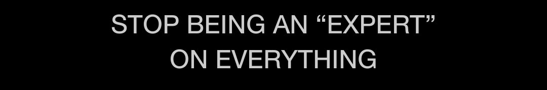 I actually unironically agree with this. However, considering all the stupid stuff I've seen dave say in this book or heard online, does Dave agree with this.