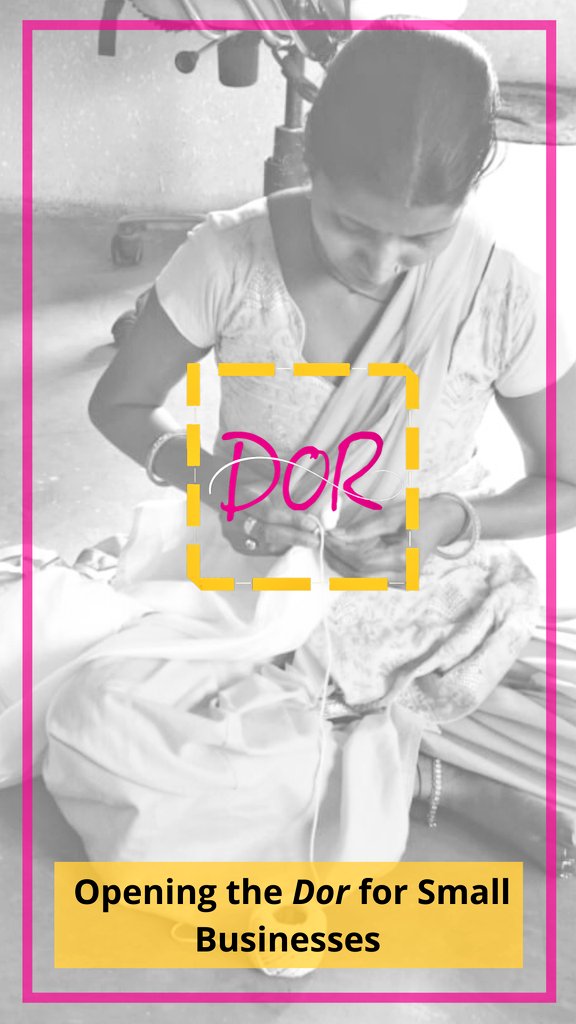 Dor aims at tying tradition with local products and dyeing success onto the small businesses.

#khushiyonkidor #tieanddye #shibhori #bandhani #lehariya