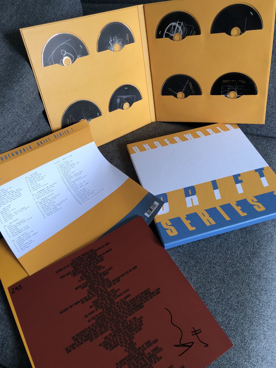 Already did one  #BoxedIn post from  @underworldlive - the kings of the boxset. But I left off this phenomenal contribution from last year. And I'm not kidding when I say that the MP3s they toss away as extras are worthy of boxsets on their own, e.g. this 